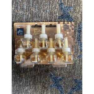Glade PlugIns Scented Oil Refills Cozy Vanilla Cappuccino 8 Pack Limited Edition